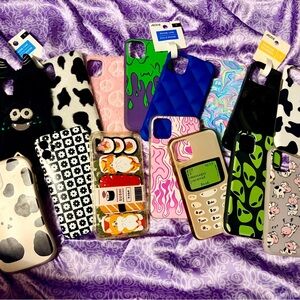 Assorted IPhone 11 Cases - Fun and Vibrant Designs